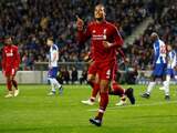 Liverpool wint mede door goal Van Dijk ook in Porto en bereikt halve finales