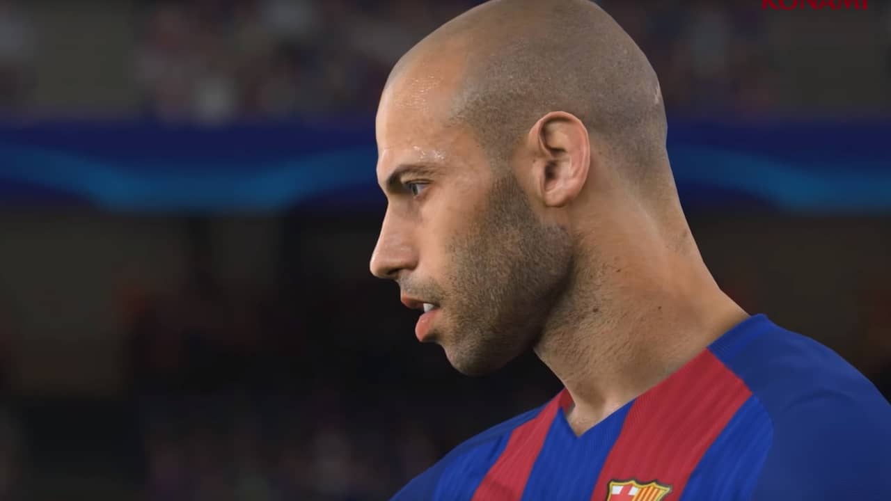 Beeld uit video: FC Barcelona in PES 2017