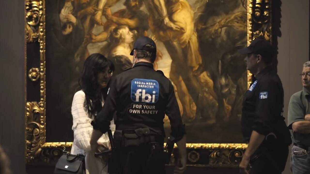Beeld uit video: Vlaamse musea maken campagnefilm tegen naaktbeleid Facebook