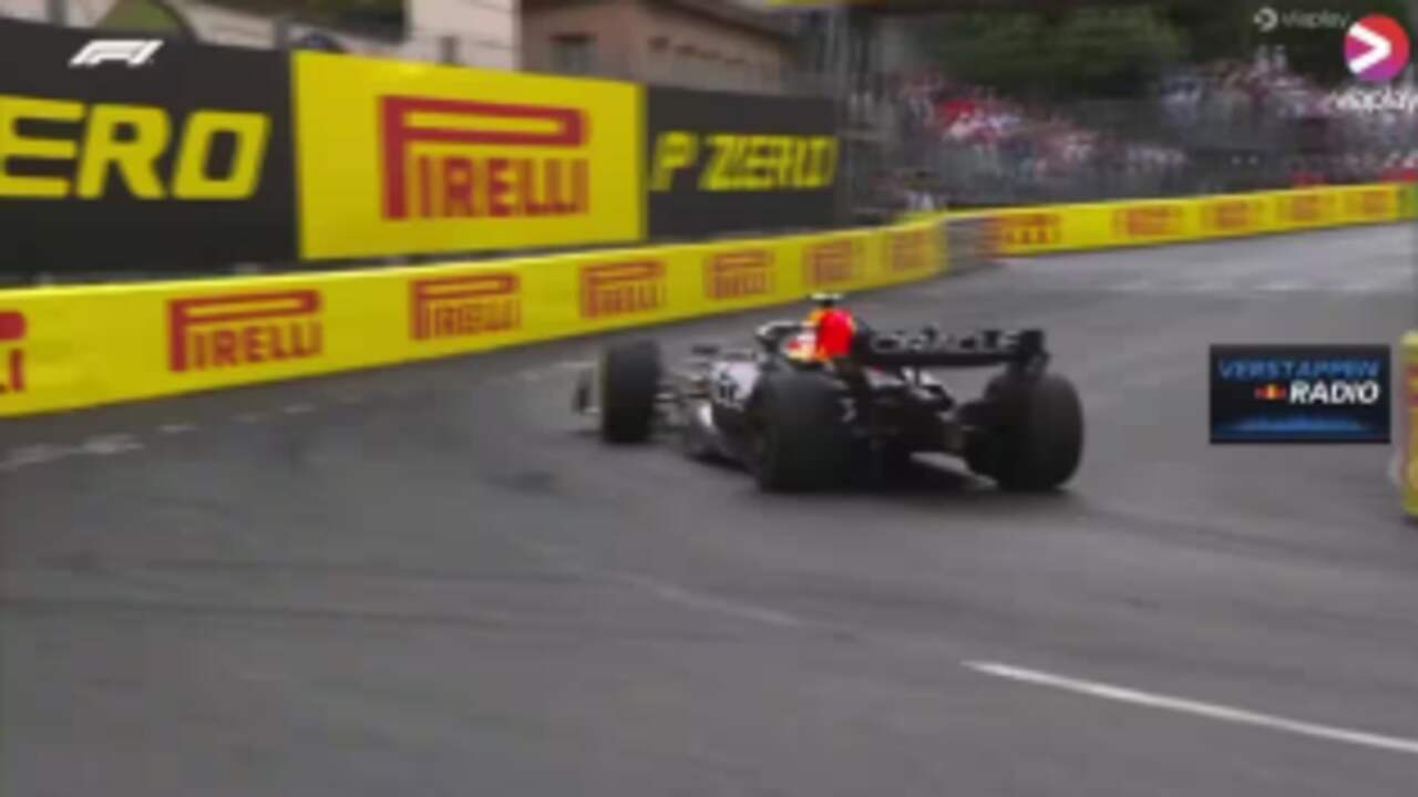 Beeld uit video: GP Monaco: Max Verstappen wint de Grand Prix van Monaco