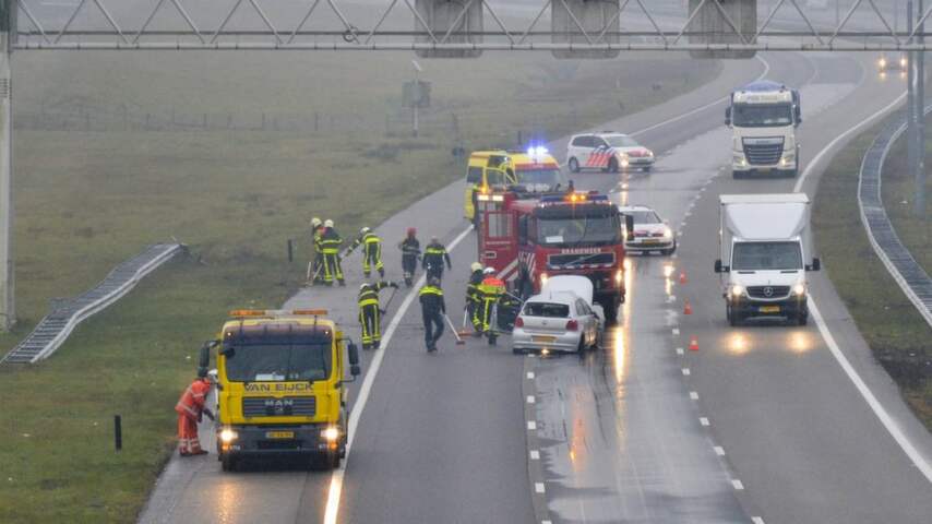Rijkswaterstaat telt kwart meer ongelukken op Nederlandse snelwegen