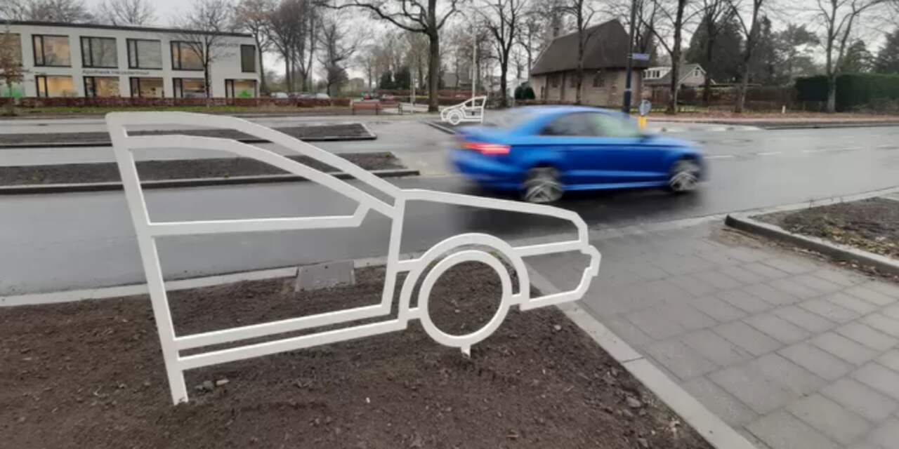 Breda plaatst silhouetten op kruispunten waar auto's voorrang hebben