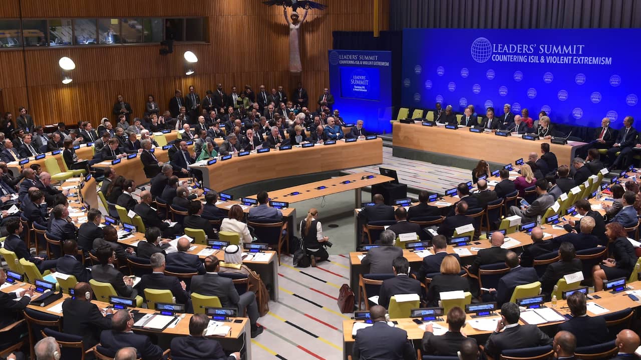 Beeld uit video: VN roept lidstaten op om te strijden tegen IS