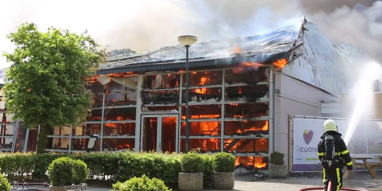 Grote brand in sporthal in Brabantse plaats Moergestel