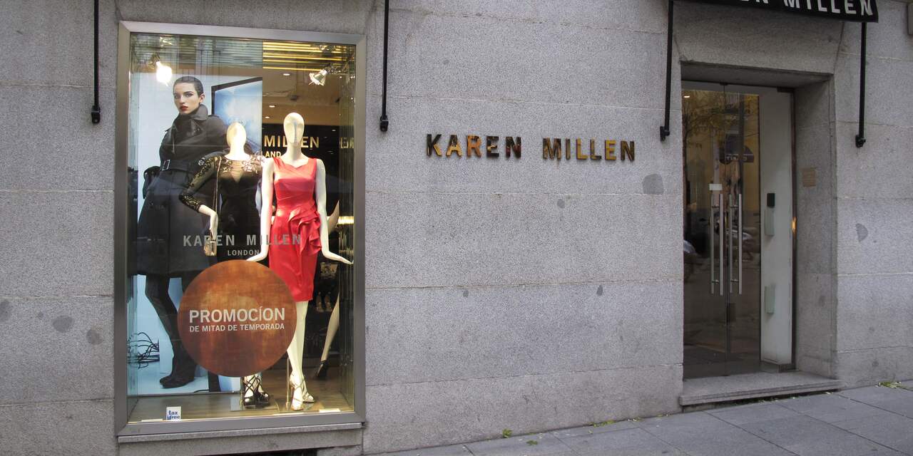 'Nederlandse tak modeketen Karen Millen is failliet'