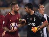 Juventus nog niet zeker van titel na verlies bij AS Roma
