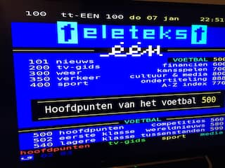 Belgische omroep VRT stopt met teletekst