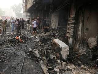 Minstens achttien doden door explosie in Bagdad