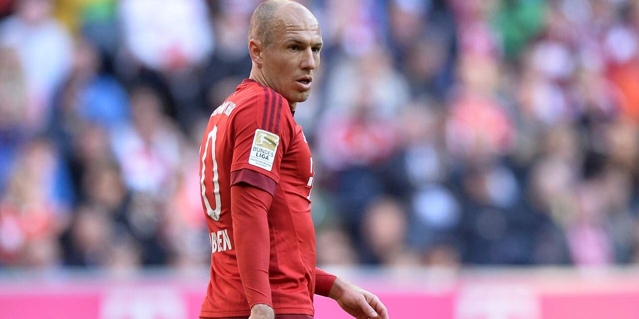 Robben ontbreekt bij Bayern München in duel met Hertha BSC