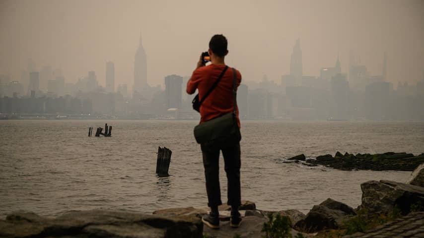 Rook van bosbranden in Canada teistert New York en oostkust VS