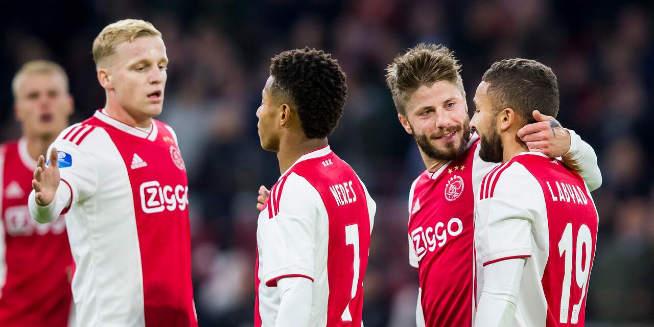 Ajax ontdoet zich in KNVB-beker moeiteloos van Go Ahead Eagles