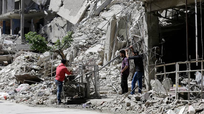 Syrische staatsmedia melden neerhalen afgevuurde raketten bij Homs