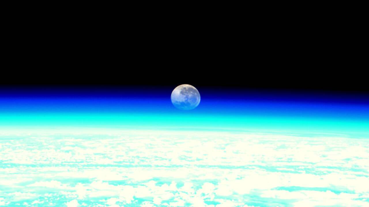 Foto die André Kuipers vanuit ISS maakte.