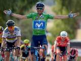 Valverde troeft Sagan en Van Poppel af in achtste etappe Vuelta
