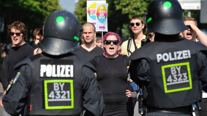 Vijfduizend mensen bij demonstratie in Duitse Augsburg