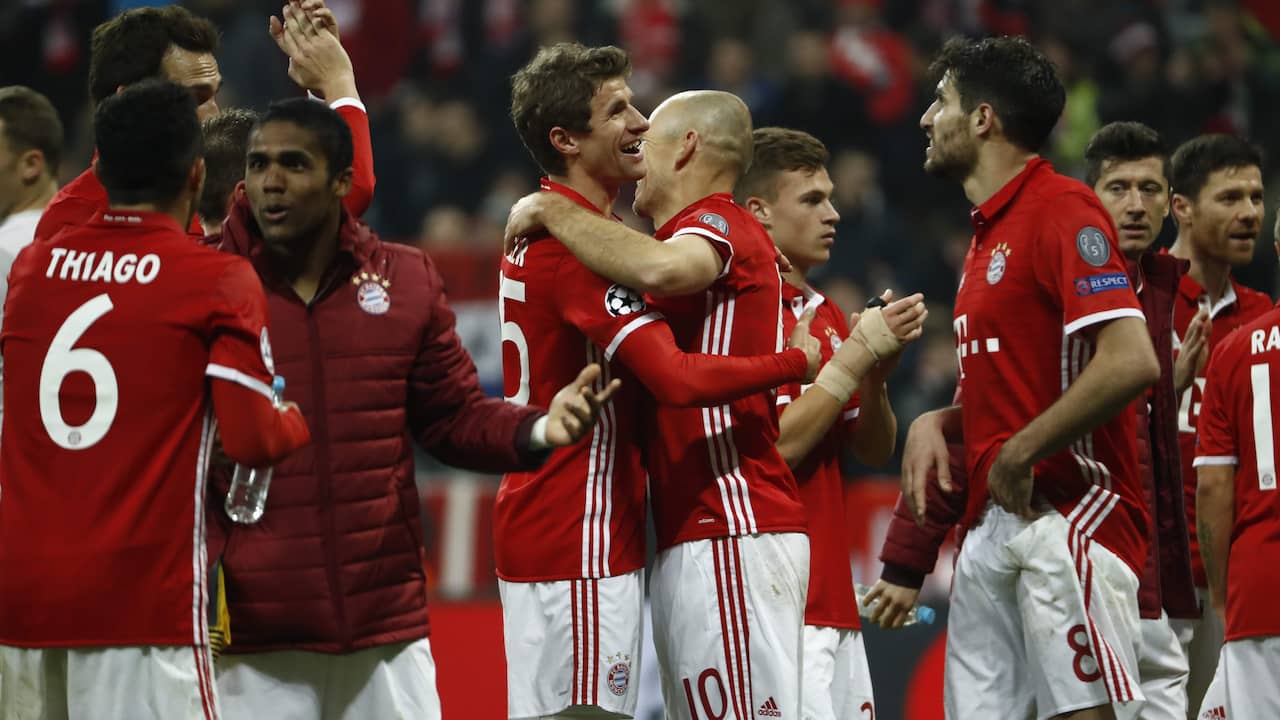 Beeld uit video: Samenvatting Bayern München-Arsenal (5-1)