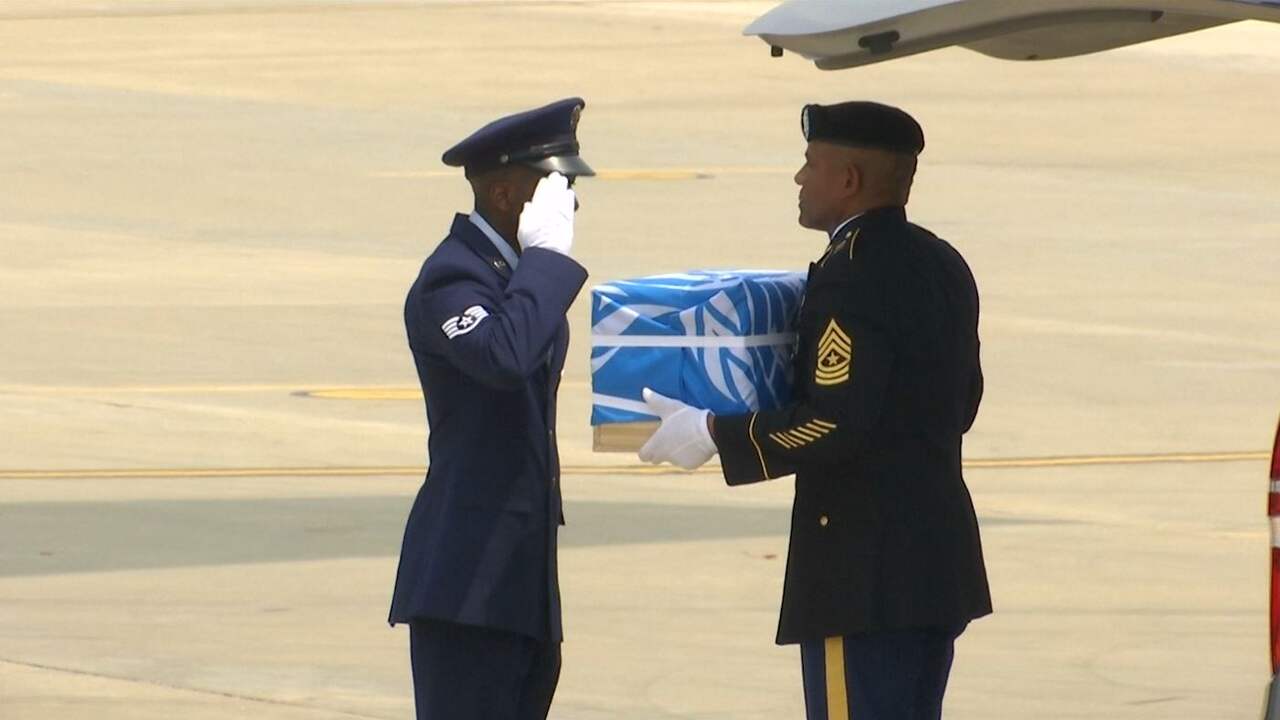 Noord-Korea geeft stoffelijke resten militairen terug aan VS