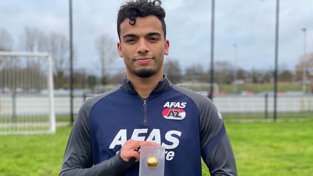 Owen Wijndal is de beste Eredivisie-speler van 21 jaar of jonger in de maand december.