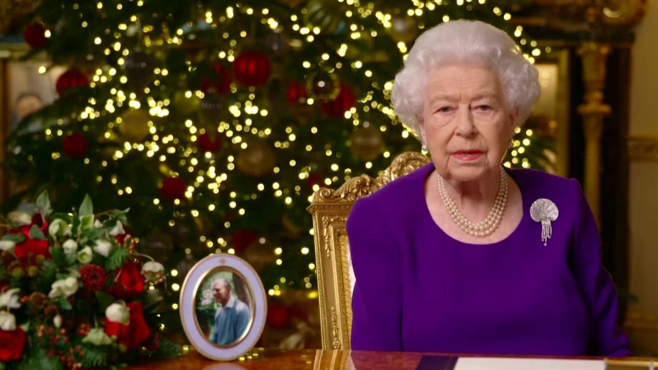 Beeld uit video: Queen Elizabeth in toespraak: 'Dit jaar heeft ons bij elkaar gebracht'