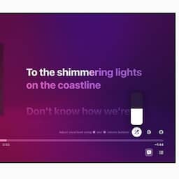 Apple voegt karaokefunctie Sing toe aan Apple Music