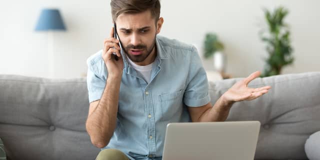 Fraude, phishing, laptop, smartphone