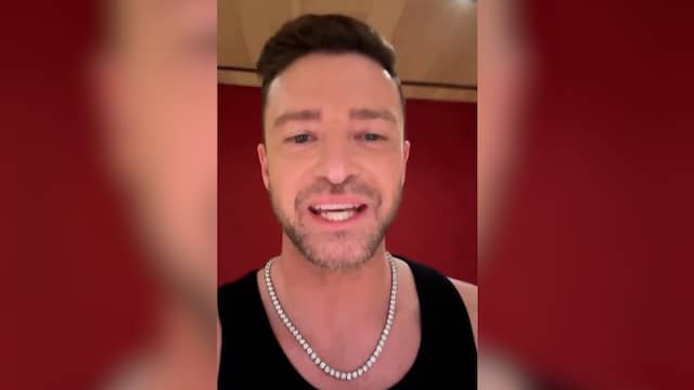 Beeld uit video: Justin Timberlake luidt al 24 jaar deze maand in: 'Het wordt mei'
