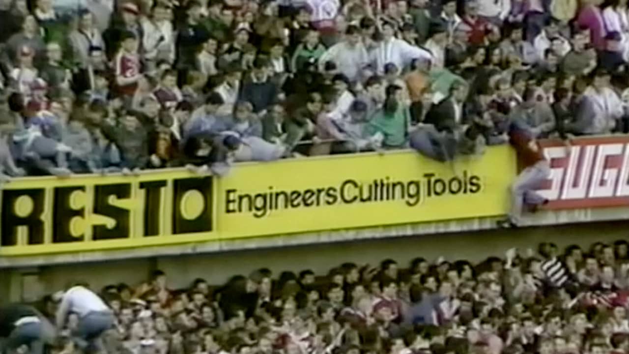Beeld uit video: Zo voltrok de Hillsborough-ramp zich in 1989