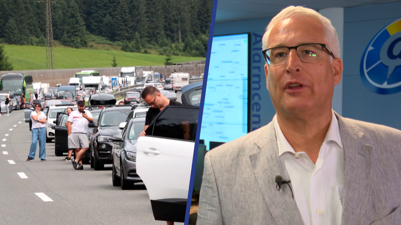 Beeld uit video: ANWB bereidt zich voor op zwarte zaterdag: 'Nu al files op de wegen'
