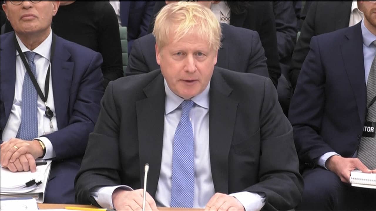 Beeld uit video: Boris Johnson over 'partygate': 'Ik heb niet gelogen'