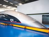 Hyperloop-bedrijf laat eerste passagierstrein zien