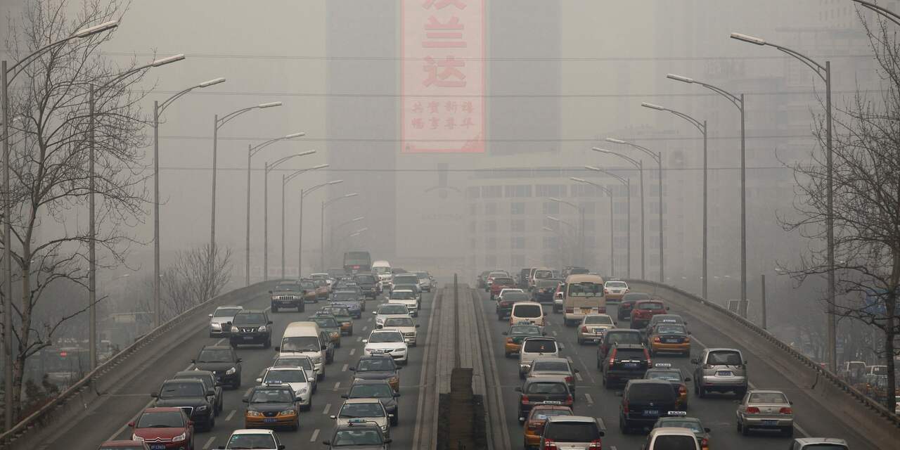 Peking wordt geteisterd door alarmerende smog