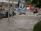 In beeld: Waterleidingbreuk in Amsterdam