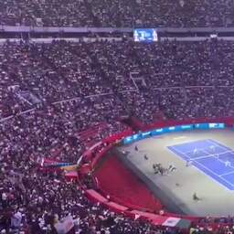 Federer en Zverer breken bezoekersrecord in Mexico-City
