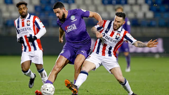 De spelers van Willem II en FC Groningen scoorden erop los in de tweede helft.