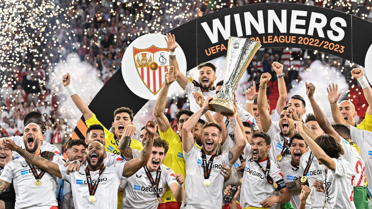Beeld uit video: Samenvatting: Sevilla verslaat AS Roma na penalty's en wint Europa League