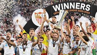 Samenvatting: Sevilla verslaat AS Roma na penalty's en wint Europa League