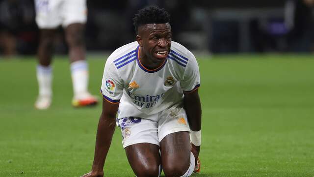 Vinícius Júnior kwam met Real Madrid tegen Osasuna niet verder dan 0-0.