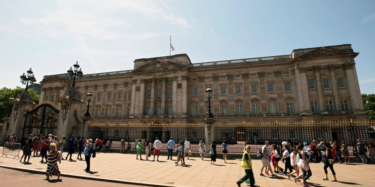 Actievoerende vaders beklimmen dak Buckingham Palace