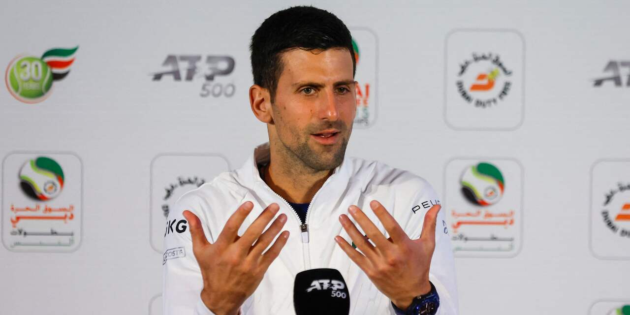 Djokovic klaar voor rentree in Dubai: 'Ik speel waar ik welkom ben'