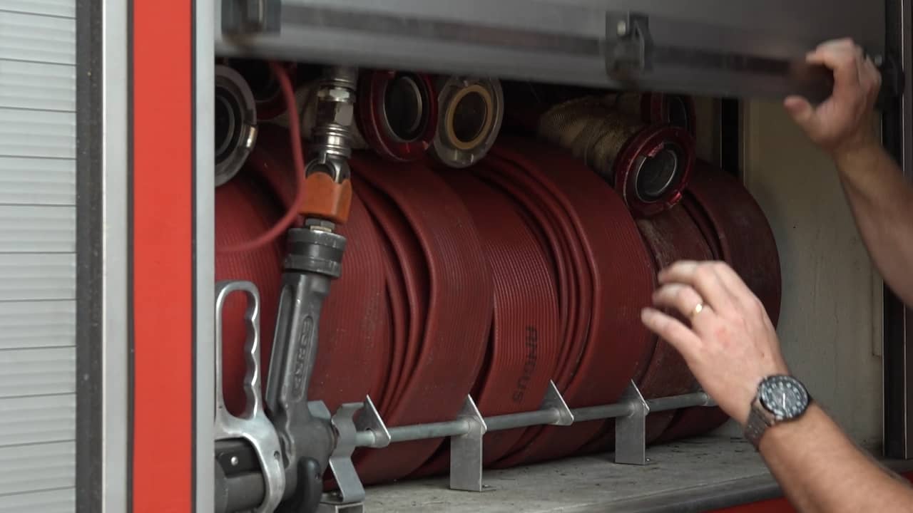 Beeld uit video: Zo voorkomt de brandweer natuurbranden