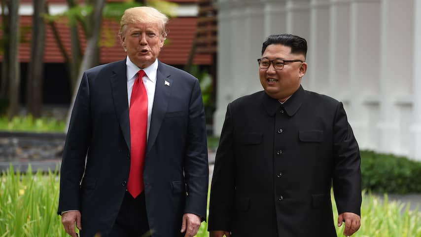 Trump ontvangt brief van Kim voor plannen tweede ontmoeting