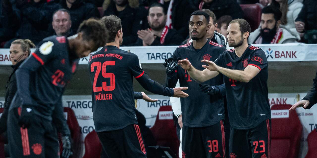 Invaller Blind debuteert en boekt met Bayern in bekertoernooi eerste zege van 2023