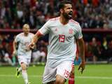 Spanje boekt dankzij gelukkig doelpunt Costa nipte zege op Iran
