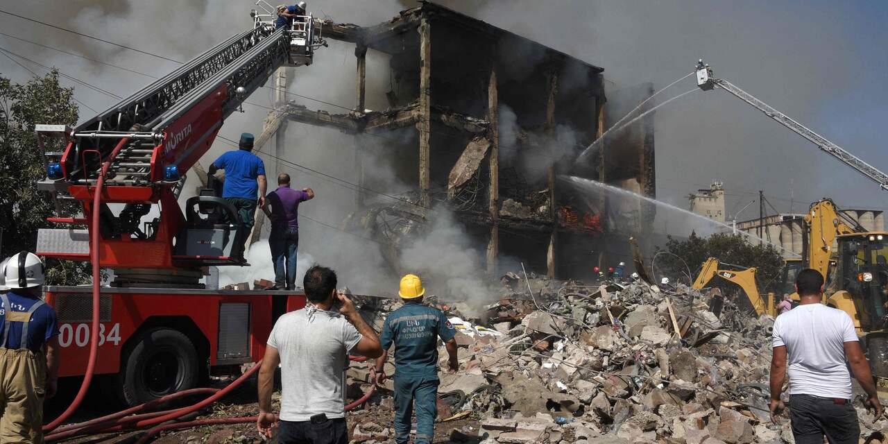 Dodental van explosie in winkelcentrum Armeense hoofdstad loopt fors op