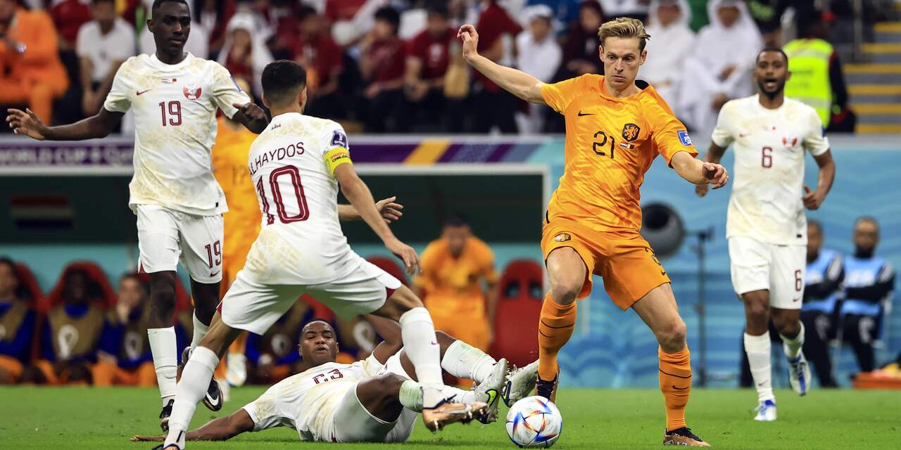 Oranje stevent tegen Qatar af op simpele zege en groepswinst
