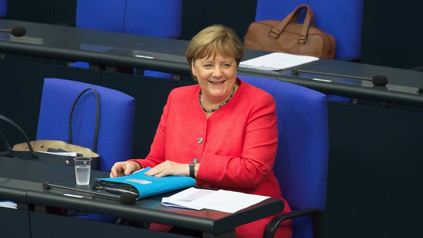 Duits bondskanselier Angela Merkel.