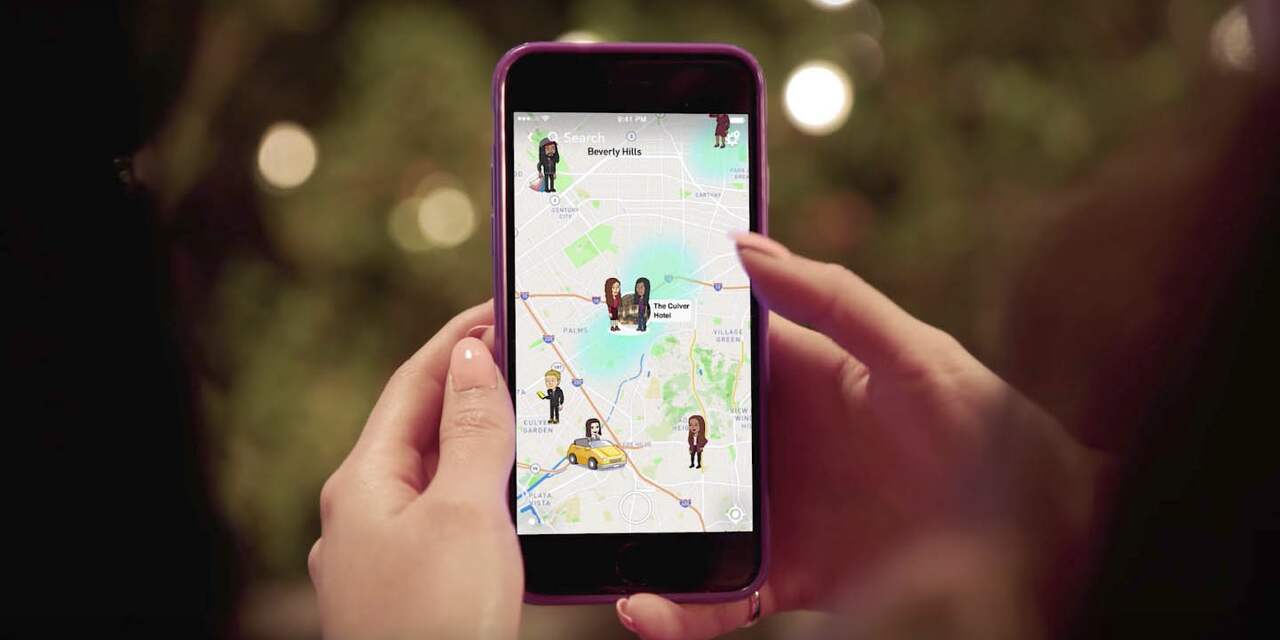 Snapchat komt met kaartweergave voor vrienden en verhalen