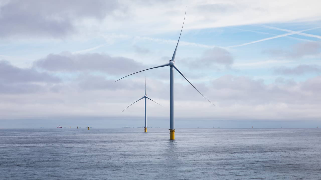 New wind farm in the North Sea supplies first power to the electricity grid |  NOW