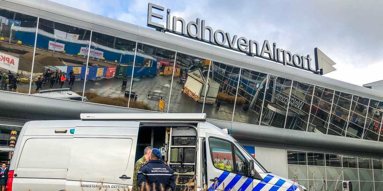 Man met 23.000 euro in handbagage aangehouden op Eindhoven Airport
