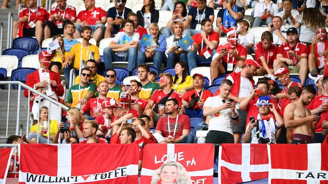 Bondscoach Kasper Hjulmand hoopt ook op Wembley veel Deense fans te zien.